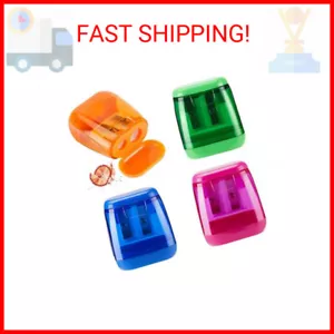 Colored Pencil Sharpeners Manual, Hand Held Small Compact Pencil Sharpener for K - Picture 1 of 2