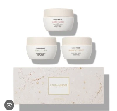 Laura Mercier Stroke Of Fortune набор из 3 сывороток крем для тела 100 мл каждый - Изображение 1 из 4