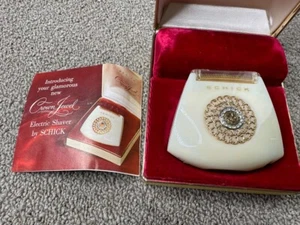 Cable de afeitar eléctrico vintage Schick Crown Jewel para damas modelo 100 años 60’s - Imagen 1 de 8