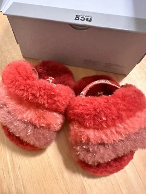 Fluff Yeah Metallic Sparkle Slipper for Babies UGG Size 0/1 - Image 1 of 4