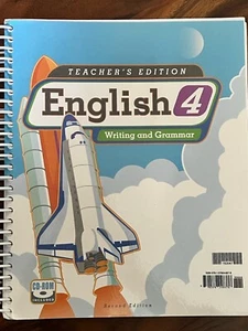 Bob Jones English 4 Writing & Grammar Teacher's Edition w/CD BJU - Bild 1 von 1