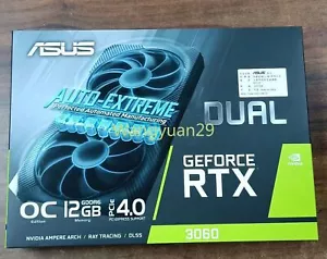 ASUS Dual NVIDIA GeForce RTX 3060 V2 OC Edition 12GB GDDR6 Gaming GPU - Picture 1 of 9