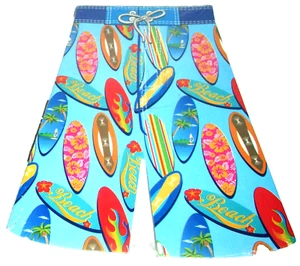 Hawaiian Shorts ~ Memo Pad ~ 60 Sheets ~ Colorful surfboard designs - Picture 1 of 1