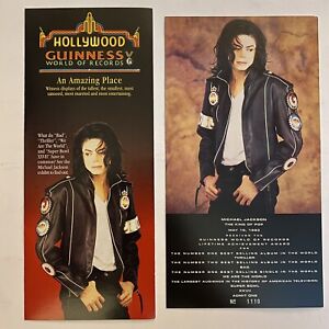 Original 1993 Ticket From Michael Jackson Guinness World Records Ceremony