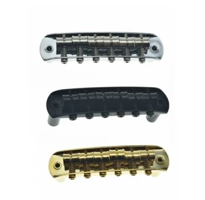 Electric Guitar Bridge w/ Barrel Saddles fits Jazzmaster/Jaguar/Mustang - Picture 1 of 26