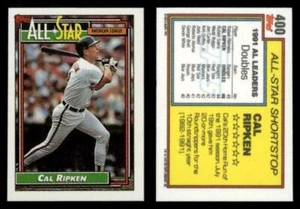 Cal Ripken #400 Topps 1992 Baseball Micro Card - Picture 1 of 1