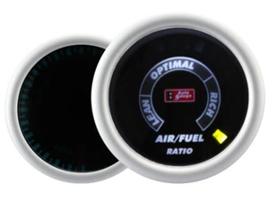 Auto Gauge SMOKE LED Zusatzanzeige Zusatzinstrument Mischverhältnis Weiße LEDs - Picture 1 of 2