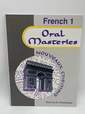 Abeka French 1 Student Oral Masteries, Nouveax Chemins, Brand New - Image 1 of 2