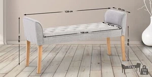 Chaiselongue Cleopatra, antik-hell - Foto 1 di 6