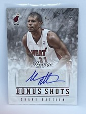 SHANE BATTIER  2013-14 PRESTIGE BONUS SHOTS RED #09/25 HEAT!!