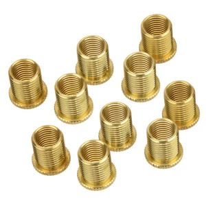 10Pc M10x1.25 Aluminum Gear Knob Thread Insert Nuts Adapters - Imagen 1 de 4