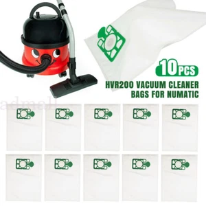 10 X Vacuum Cleaner Bags for Numatic Henry Hetty James Junior HVR200 Synthetic - Picture 1 of 9