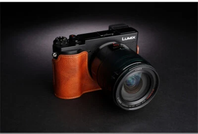 Panasonic Lumix GX9 Leather Half Case Camera Retro Cover TP Handmade Insert New - Image 1 of 4