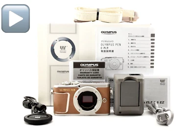 [COMO NUEVO con Caja Sc721] Cámara Olympus PEN E-PL9 Cuerpo Marrón Sin Espejo de Japón Foto 1 de 4