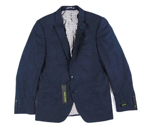 Chaqueta de traje elástica azul marino Remus para hombre para hombre azul marino | Lazio | pecho de 40 - Imagen 1 de 12
