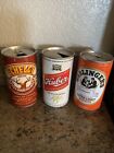 beer can Schell?s Gablinger?s Huber Lot Of 3 Old Beer Can Cans Brew Bier