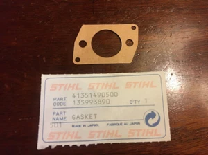 NOS STIHL FS88 FS108 GUARNIZIONE BLOCCO CARBURATORE TRIMMER 4135 149 0500 - Foto 1 di 2