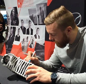 Chicago Blackhawks Scott Darling Signed GAME USED Rookie Skates JSA Photo PROOF - Picture 1 of 12