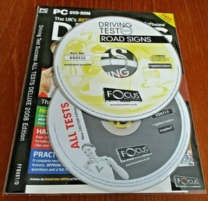 PC CD-ROM DRIVING TEST SUCCESS ALL TESTS DELUXE 2008/09 EDITION. - Picture 1 of 1