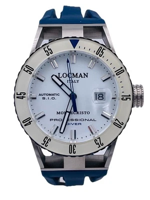 Orologio Locman Montecristo Automatico 513WBL/880 Wr100m Scontatissimo Nuovo - Immagine 1 di 4
