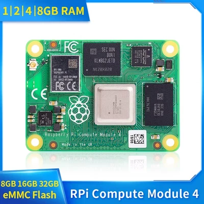 Raspberry Pi CM4 Compute Module 4 Quad-Core Cortex-A72 with Wifi & BT 5.0 Option - Image 1 of 4