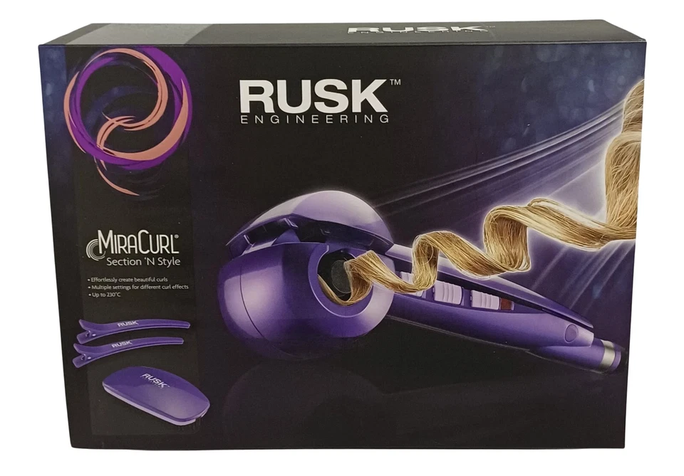 Rusk Engineering Miracurl Section N Style ♡ Special Purple Ed Hair Curl Barrel - image 1 of 4