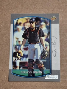 2000 JAYSON WERTH BASEBALL BOWMAN ROOKIE CARD RC #177 ORIOLES PHILLIES NATIONALS - Bild 1 von 2