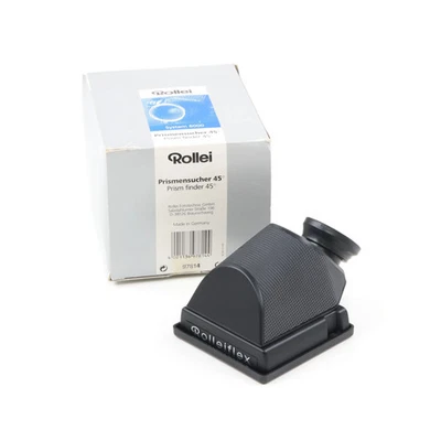 ROLLEI PRISM FINDER 45 DEGREE / 45° FOR 6000 SERIES + BOX 97814 #5577 - Image 1 of 4