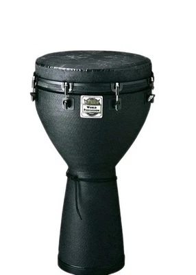 Remo Mondo Designer Series Key-Tuned Djembe Black Earth 25 x 14 pulgadas Foto 1 de 4
