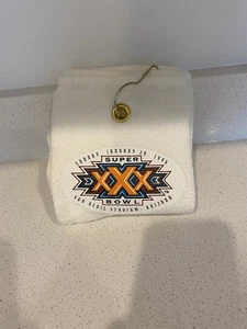 ASU sun Devil Stadium Vintage Super Bowl Golf Towel 1996 Unused - Picture 1 of 2