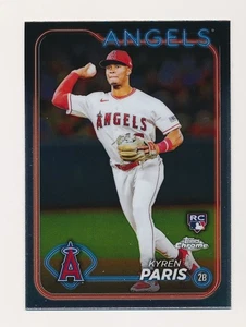 2024 Topps Chrome RC Rookie #151 Kyren Paris - LA Angels - Bild 1 von 2