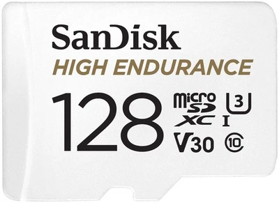 SANDISK High Durial Drive Recorder Action Camera Compatible MicrosDXC 128GB SDSQ - Image 1 of 4