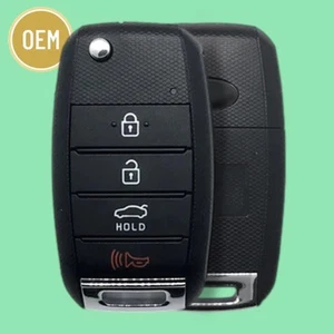 Kia Optima 2014-2015 OEM 4 Button Flip Key Remote NYODD4TX1306-TFL + New Blade - Picture 1 of 5