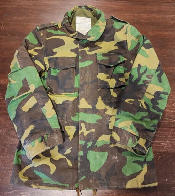 Abrigo de Colección M65 Clima Frío Hombre Campo Talla XL Bosque Camuflaje Ejército Militar Foto 1 de 4