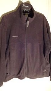 Columbia Dark Gray, Full Zip Fleece Jacket, Mens XXL - Picture 1 of 10
