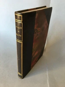 ALAIN. MARS ou la Guerre Jugée. EO 1921, relié demi-Maroquin à coins - Foto 1 di 8