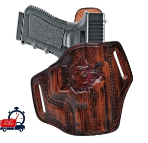 Leather Holster Fits Springfield XD 40, XD 45, XDS45, XDM, 1911 - Handmade - Picture 1 of 7