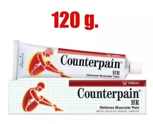 120g. Counterpain rot warm heiß Sportcreme Massagebalsam Analgetikum belebt Schmerzen - Bild 1 von 13