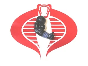 COMBO WARRIORS Body Part Right Arm Black MOTU KO Sewco Sungold Recmo Bootleg  - Picture 1 of 2