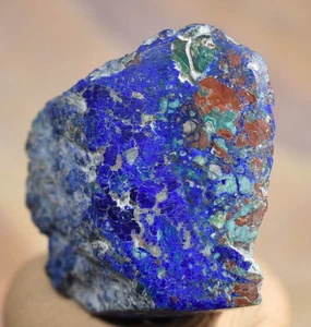 AZURITE AND MALACHITE Polished specimen nugget FROM ARIZONA - Picture 1 of 7