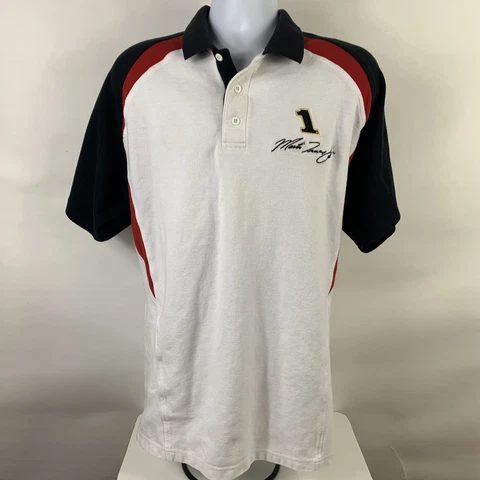 Martin Truex Jr. Chase Authentics Polo Shirt Medium Short Sleeve 100% Cotton Cover