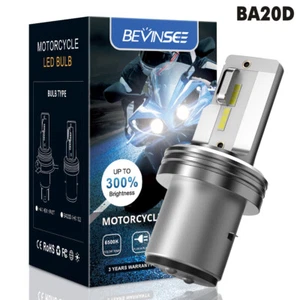 1X BA20D H6 S2 CSP Bombilla Faro LED 6000K 1000LM Luz Blanca Kit de haz alto/bajo - Imagen 1 de 11