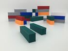 NEW (2) 40' Shipping Containers - N Scale 1:160 - GREEN - ALL COLORS AVAILABLE!