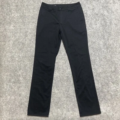 Pantalones chinos informales negros O'Neil calce recto para hombre talla 28 Foto 1 de 4