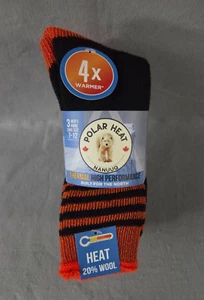 Paquete de 3 calcetines térmicos de lana Polar Heat Nanuuq de alto rendimiento para hombre 7-12 NUEVO - Imagen 1 de 6