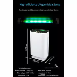 Air Purifiers Mdeical Grade HEPA Home Air Cleaner for Personal, Whole House - Picture 1 of 11