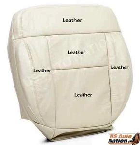 2004 Ford F150 Driver Bottom Replacement Leather Seat Cover Light Parchment Tan - Bild 1 von 11