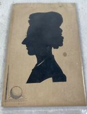 Vintage Beautiful Woman NY World's Fair Silhouette Antique Collectible 4 x 6 in.