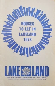 Co. Westmeath IRELAND Houses to Let in LAKELAND Midlands Brochure 1973 - Picture 1 of 2