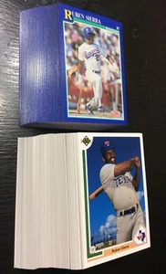 1991 Ruben Sierra Lot Upper Deck x90 & Score x50 NM/MT++ razor sharp - Picture 1 of 1